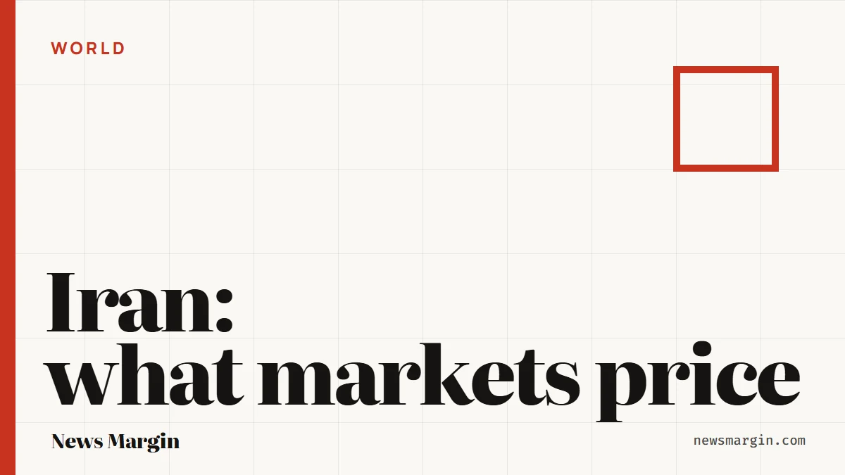 Iran war explained: where talks stand and what markets price