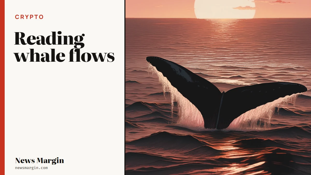 What Are Whale Flows? How to Read Large-Trade Data